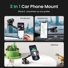 Gravity Car Phone Holder with Suction #3