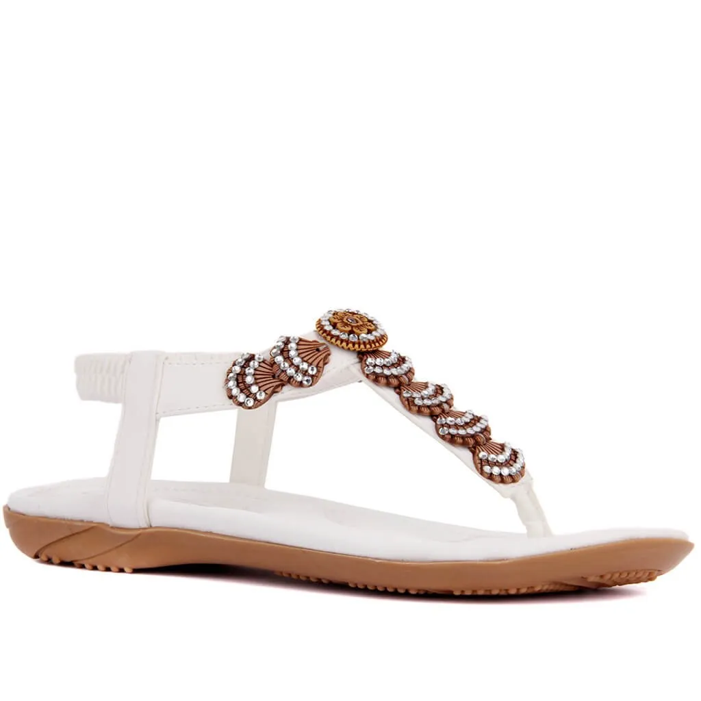 Guja-sandali donna bianchi