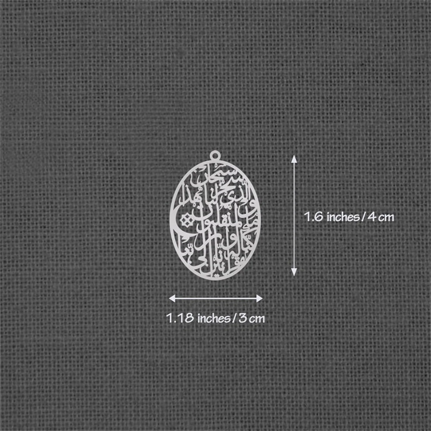 Custom Islamic Necklace Personalized Quran Pendant Muslim Dua Charm Arabic Jewelry For Women Ramadan Gift