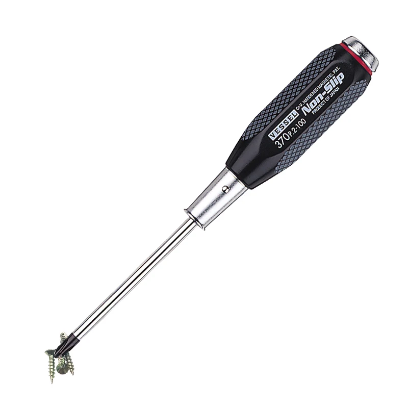 VESSEL Non-slip Tang-thru Screwdriver No.B-370