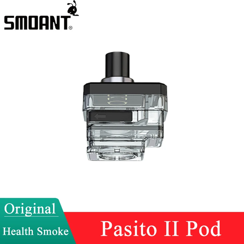 Original Smoant Pasito II Pod Cartridge 6ml Empty Pod fit all Pasito and Knight 80 Coils E-Cigarette atomizer for Pasito II Kit