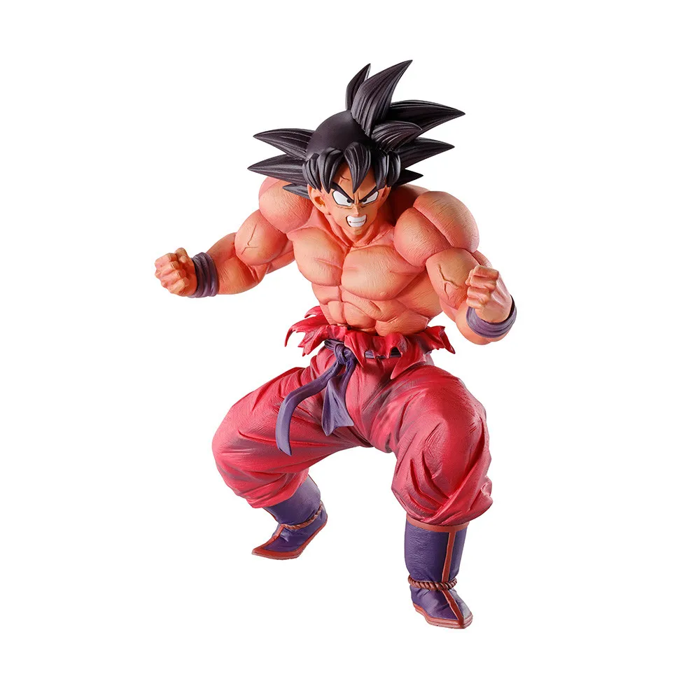 

Judai Original Bandai Banpresto Ichiban Kuji Dragon Ball Z Masterlise Son Goku Triple Kaiohken PVC Action Figure Model Toys