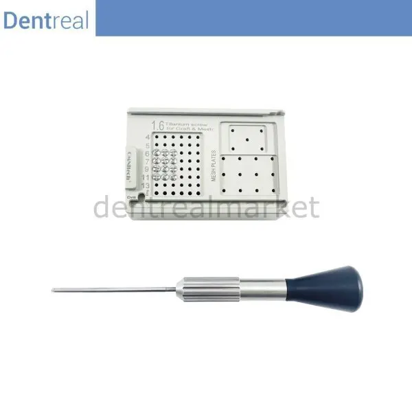 Dentreal Membrane Tenting Screw Kit and Tenting Box, Dental Tenting Screw