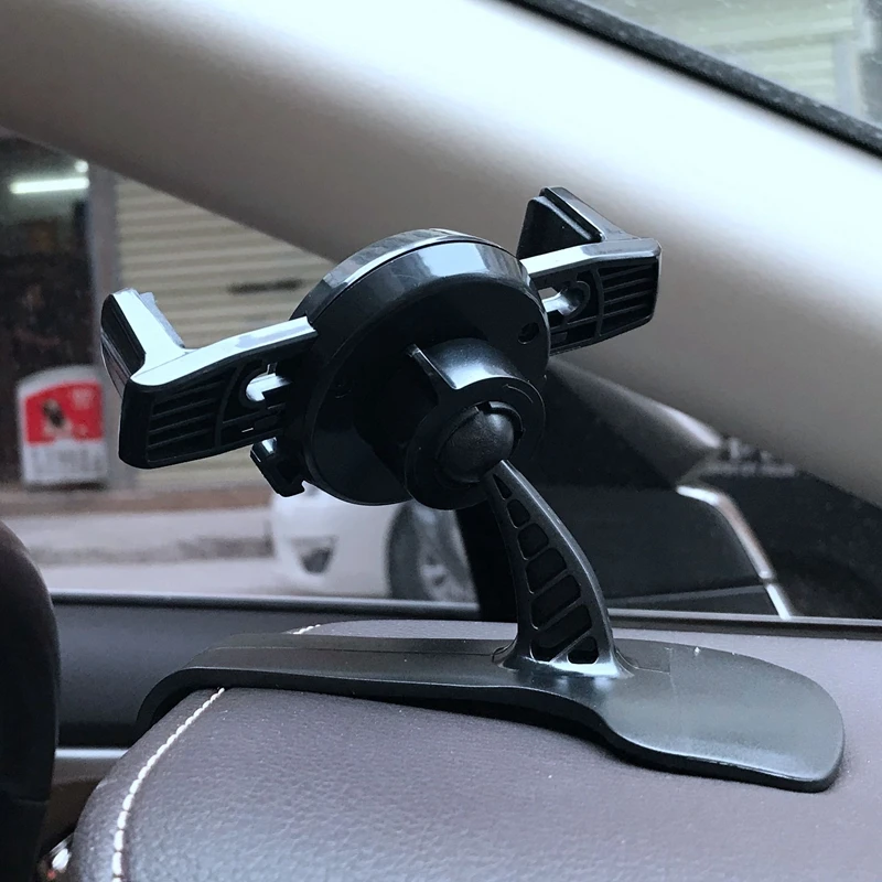 360 تدوير حامل هاتف السيارة جبل حامل غس الهاتف المحمول دعم آيفون 12 11 برو ماكس X 7 8 زائد شاومي Redmi هواوي