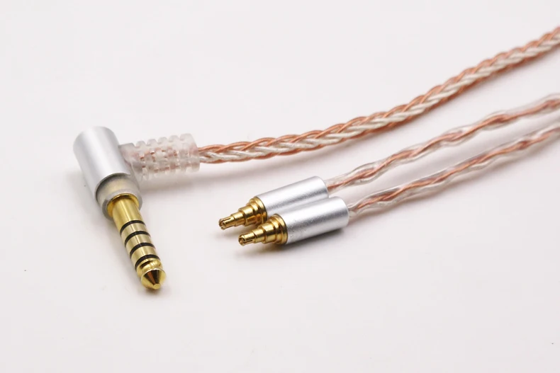 2.5 مللي متر/3.5 مللي متر/4.4 مللي متر 8-core جديلة OCC الصوت المتوازن كابل ل Sennheiser IE 40 برو IE40PRO سماعة