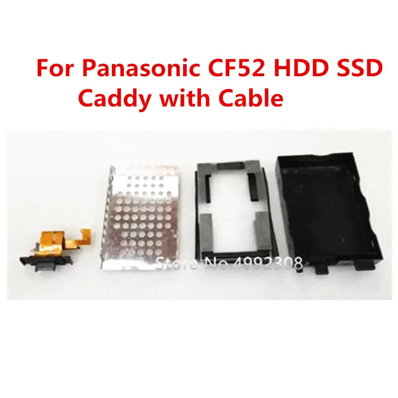 

2021 Hot Sale CF52 HDD Caddy Connector Cable For Panasonic Toughbook CF-52 CF 52 HDD SSD Hard Disk Drive Case Base Caddy Adapter