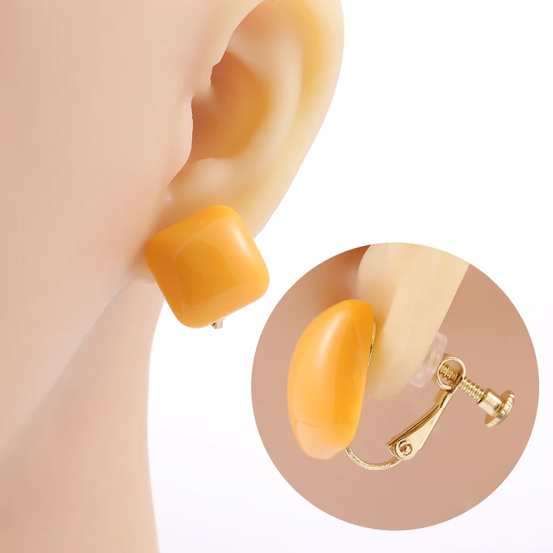 2/10pcs UNNAIER Women's Clip On Earrings, Earring Accessories for DIY Jewelry Handmade Accessories2023Earring Trend New Arrivals