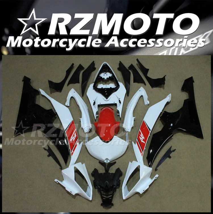 New ABS Fairings Kit Fit for YAMAHA YZF- R6 08 09 10 11 12 13 14 15 16 2008 2009 2010 2011 2012 2013 2014 2015 2016 Red white