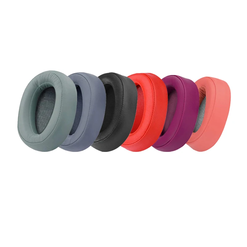 Almofadas de substituição da orelha da espuma almofadas para sony MDR-100ANB 100abn MDR-100ABN WH-H900N wh h900n fone ouvido peças reparo