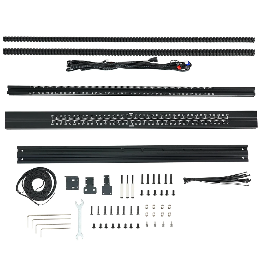 Kit de expansión de 600X600mm para área de grabado TTS pro, Kit de extensión de eje X Y, instalación directa, actualización de TTS-25/TTS-55/TTS-10