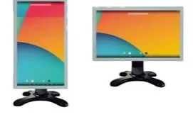 Portable on table  AIO 15.6 17 18 19  21.5 23.6 27 28 32  inch digital smart signage lcd touch screen Display with pc buit in