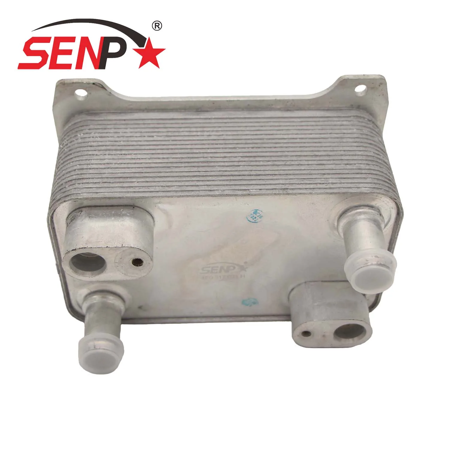 SENP High Quality Cooling System OEM 4E0 317 021 H Transmission Oil Cooler Fit For VW Audi Phaeton/Passat/A8 4E0317021H