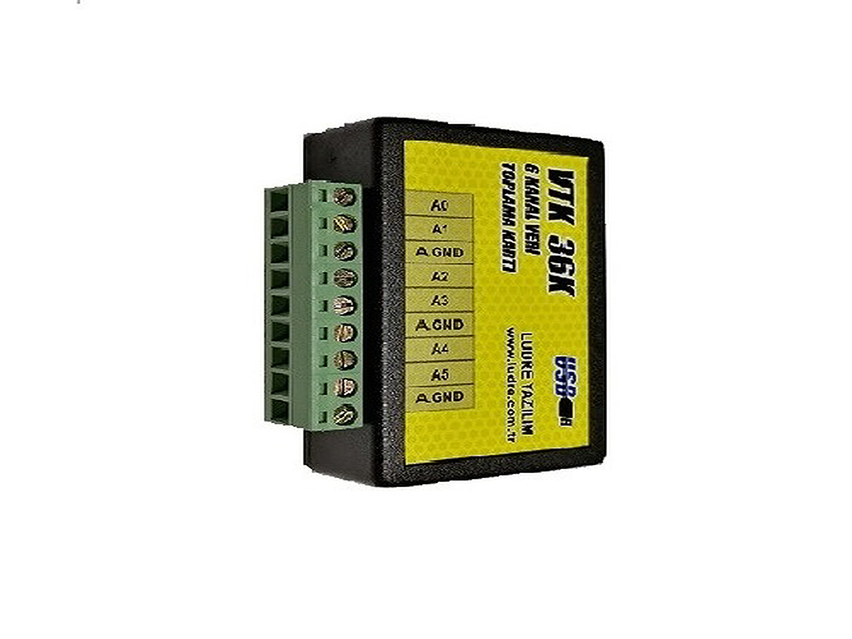 6 Input Kanalen 12 Bit Sample/S Data Collection En Controle Systemen Card Ludre Vtk 36K