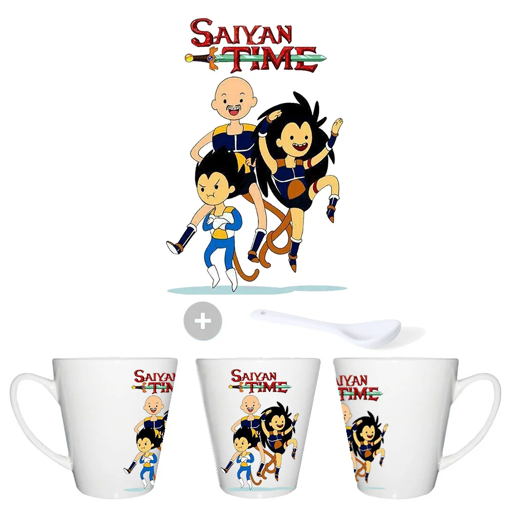 CUP TAPER SAYAN TIME ANIME conic mug