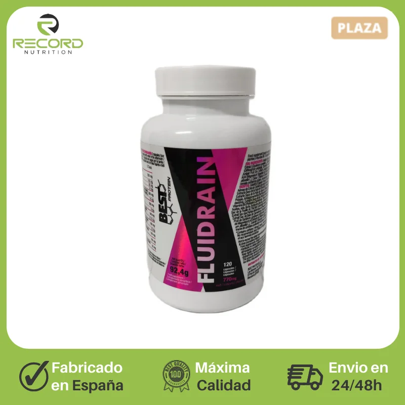 Fluidrain 120 capsules, fat burner, consists of herbal extracts, such as green tea leaves, dandelion, ponytail, orthosiphon