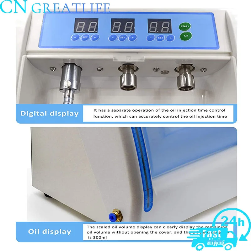 Dental Handpiece Handpiece Oiler Cleaning System Lubricant Device Maintenance Oil System Cleaner Lubricator Machine