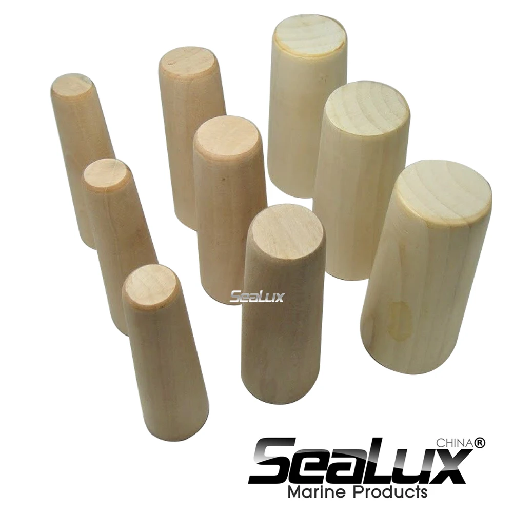 Sealux Large Emergency Marine Safety Wooden Plug for Boat Yacht Sailing Fishing