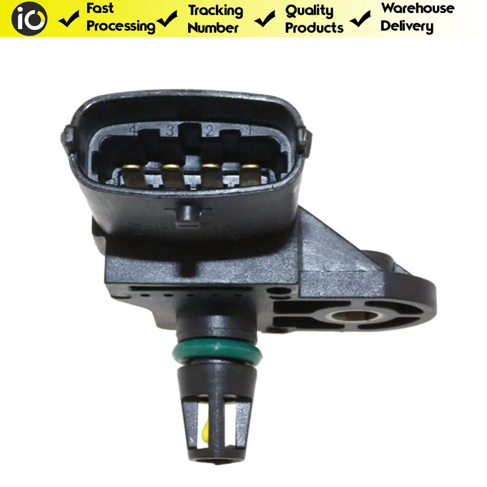 Pressure MAP Sensor For Cummins Kamaz Volvo Ford Renault Excavator 0281002576 0 281 002 576 3968437 201149033 20524936