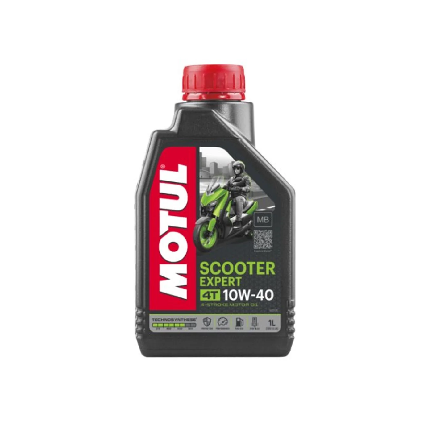 Motul 105935-engine oil for motorcycles Scooter Expert 4t 10W40 Mb 1l lubricant Technosynthese JASO MB