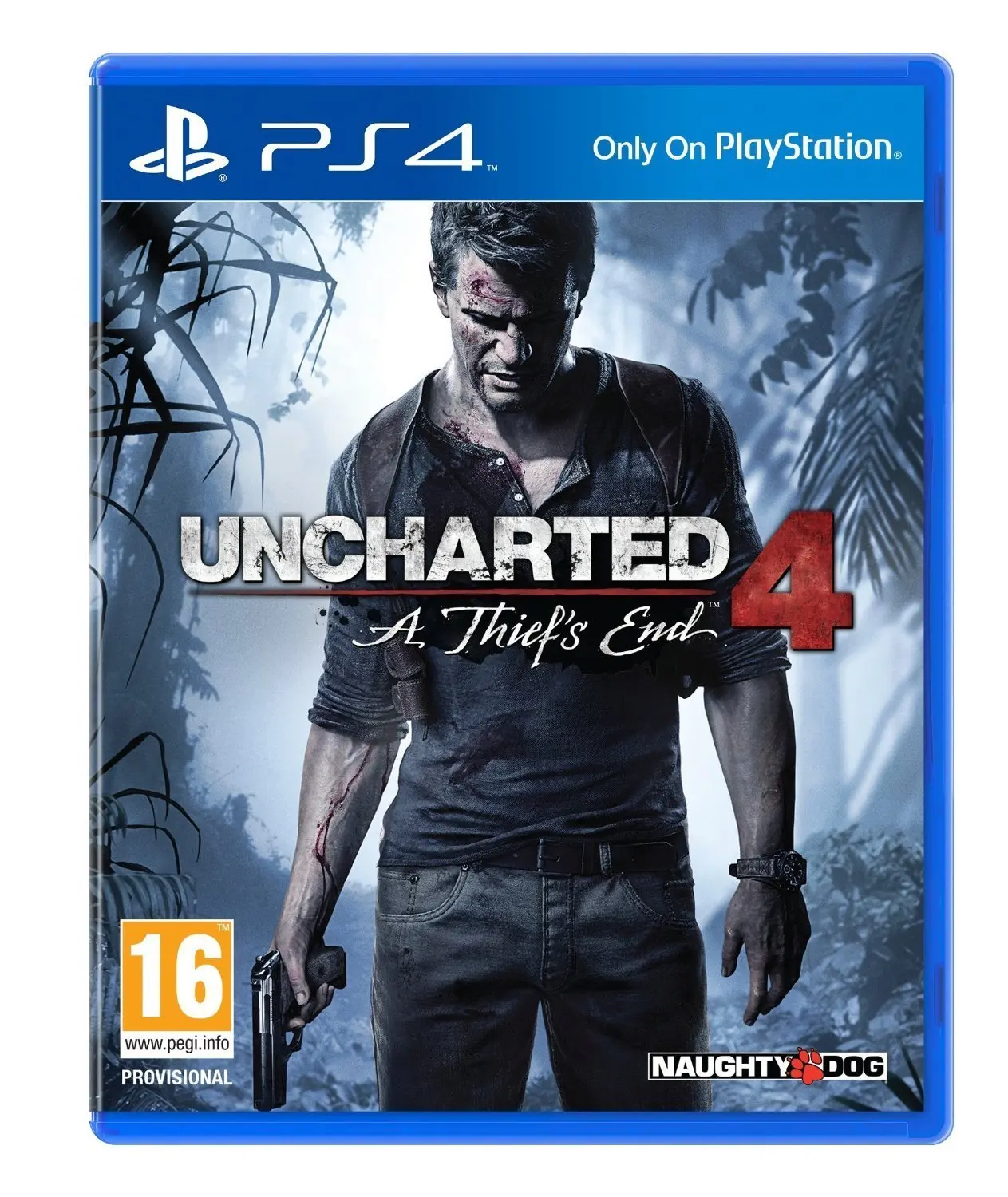 Uncharted 4 A Thief End PlayStation 4 Original Product Gaming PS4 Video Game Console Most Fun Popular Activity