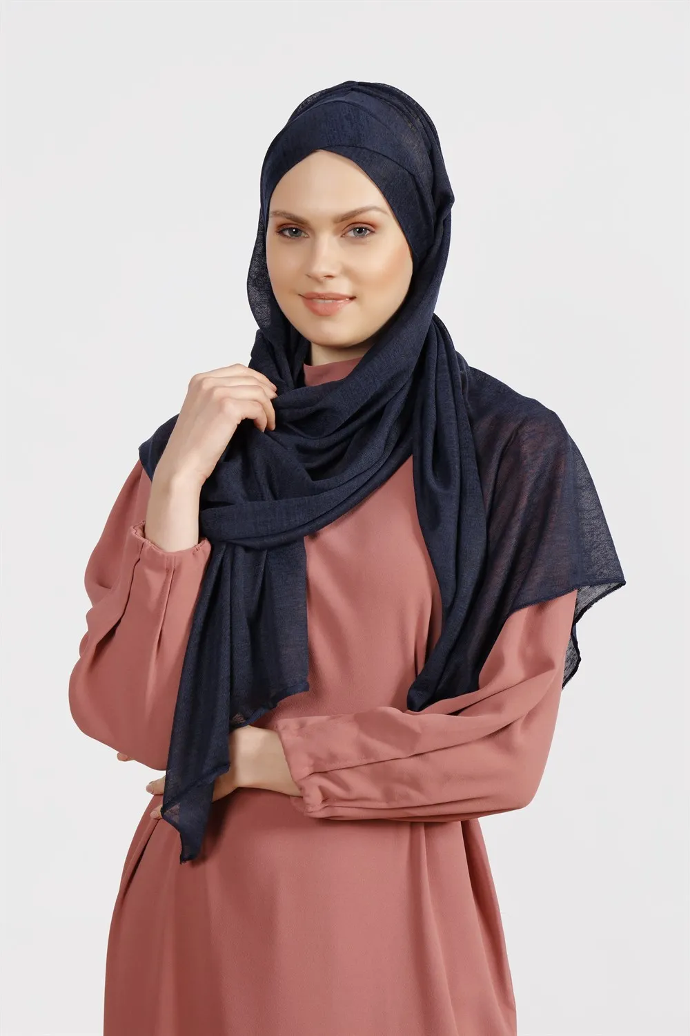 

Hijab Turban Shawl Headscarf Female Head wraps Combed Cotton Muslim Clothing For Women Islamic Clothes accessory Abaya وشاح