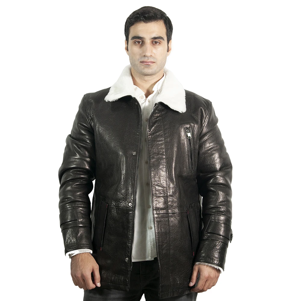 

Zoramotti,Leather Jacket,Genuine Leather,Lambskin,Classic,quality,Natural Leather,Keeps,Warm