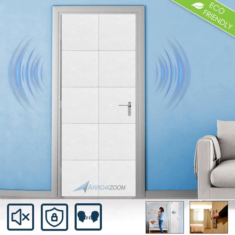 

Arrowzoom Door Acoustic Soundproofing Sound Absorption All in One Kit AZ1184