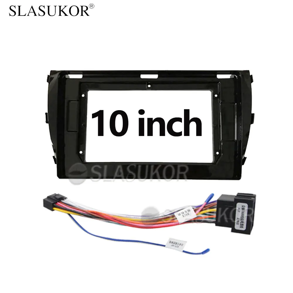 Picture 4: 10 INCH Android Audio Car frame Kit Cable Fascia Panel For Zotye T600 2014 2015 2016 - 2019 Android Big Screen Radio Audio Frame