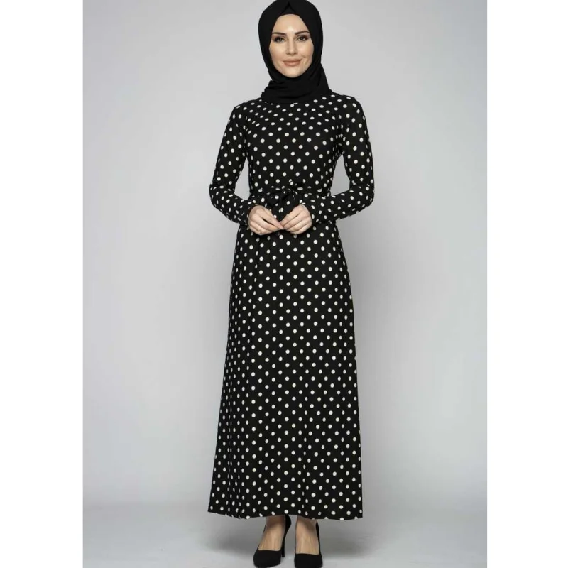 Long Dress Muslim Robe Women\'s 2021 Dress Hijabi Abayat European Clothing 3abaya Garment Hijab Muslim Robe Women Clothing Islam