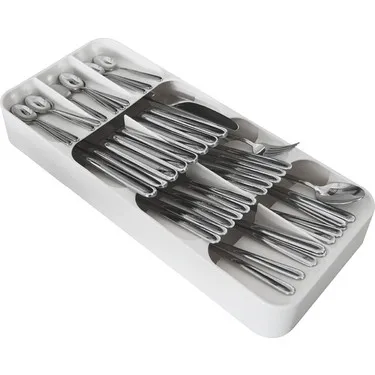 Quality Cutlery Knife Storage Holder Tableware Spoon Kitchen Drawer Plastic Storage Box Cabinet Tray Organizer Separation Box