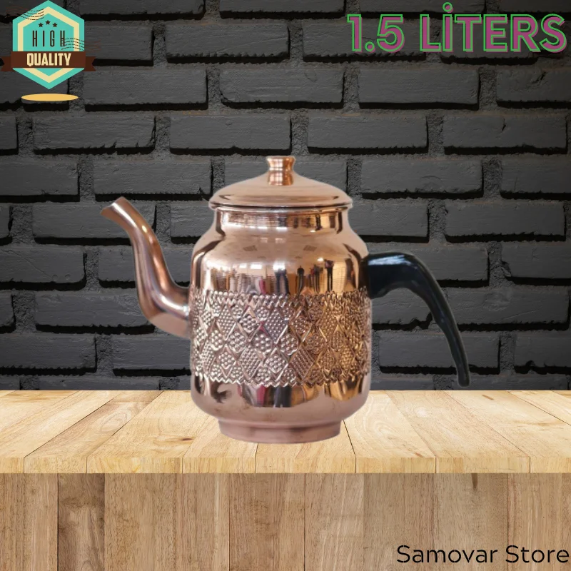 Copper Teapot tea teapots Tea service turkish teapot tea set Kettle tea items teaware Strainer tea infuser For tea brewing coffe