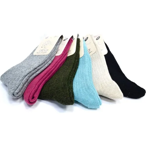 Diba 6 Pieces Natural Lambswool Wool Women Winter Socks