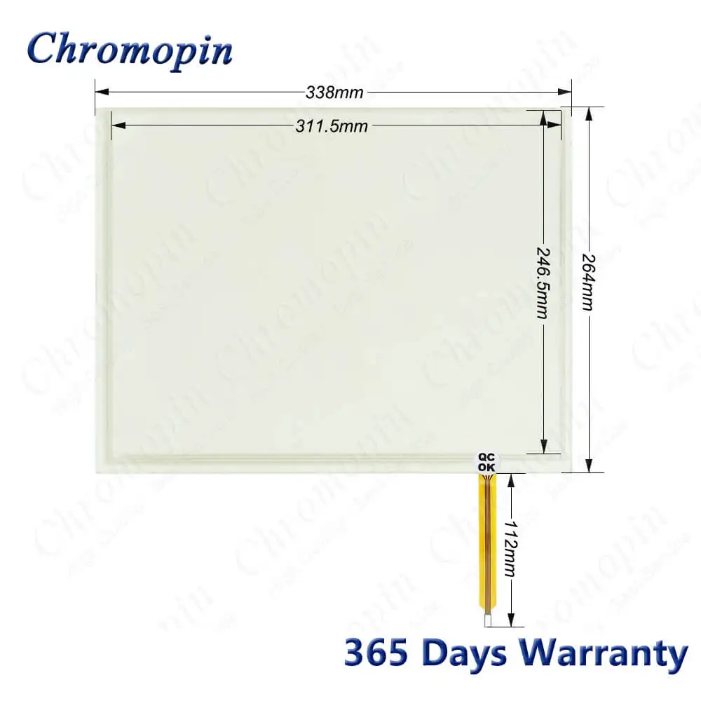 

for Red Lion Graphite G15 G15C0000 Touch Screen Panel Glass Digitizer for Red Lion Graphite G15 G15C0000 with Protective Film