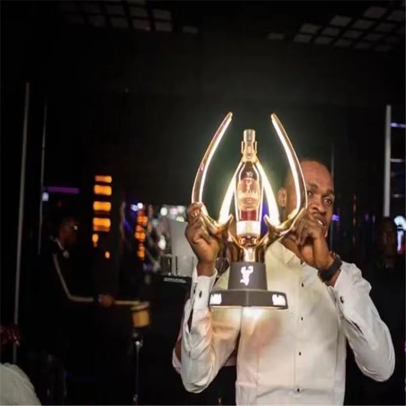 ANGEPASST FORM METALL FLASCHE GLORIFIER FÜR NACHTCLUB