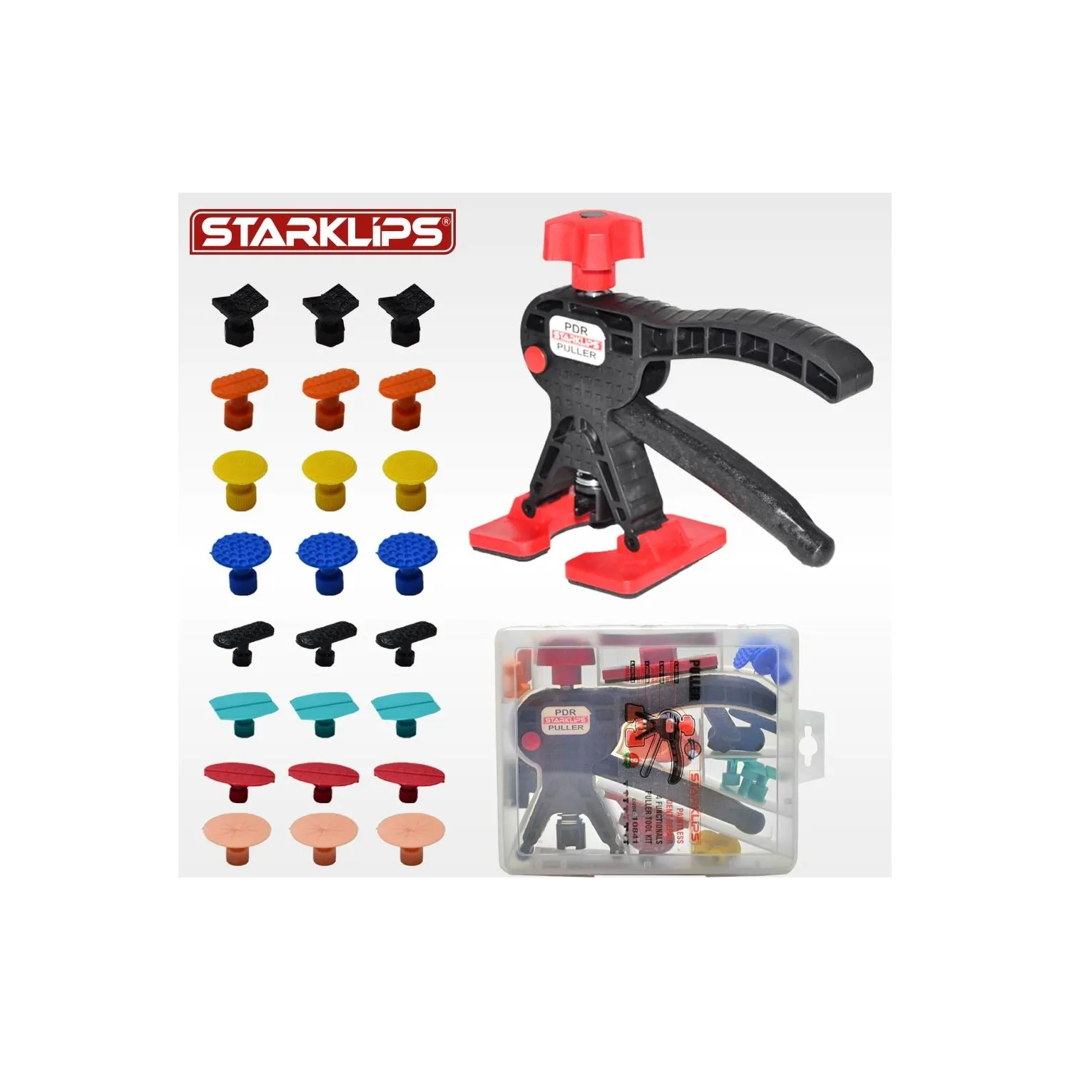 Starklips Pdr Paintless Dent Fix Pliers Black Plastic accidently fix car care repair repair modified accessories taxi paint