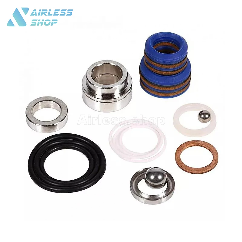 Aftermarket Repair Kit 287825 Mark IV Spare Parts for Airless Paint Sprayer Service Kit 244199 Inlet Valve 287877 Piston Valve