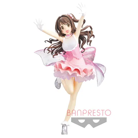 Judai 22cm Original Banpresto THE iDOLMASTER Shimamura Uzuki Stage Bye Stage PVC Action Figure Model Toys