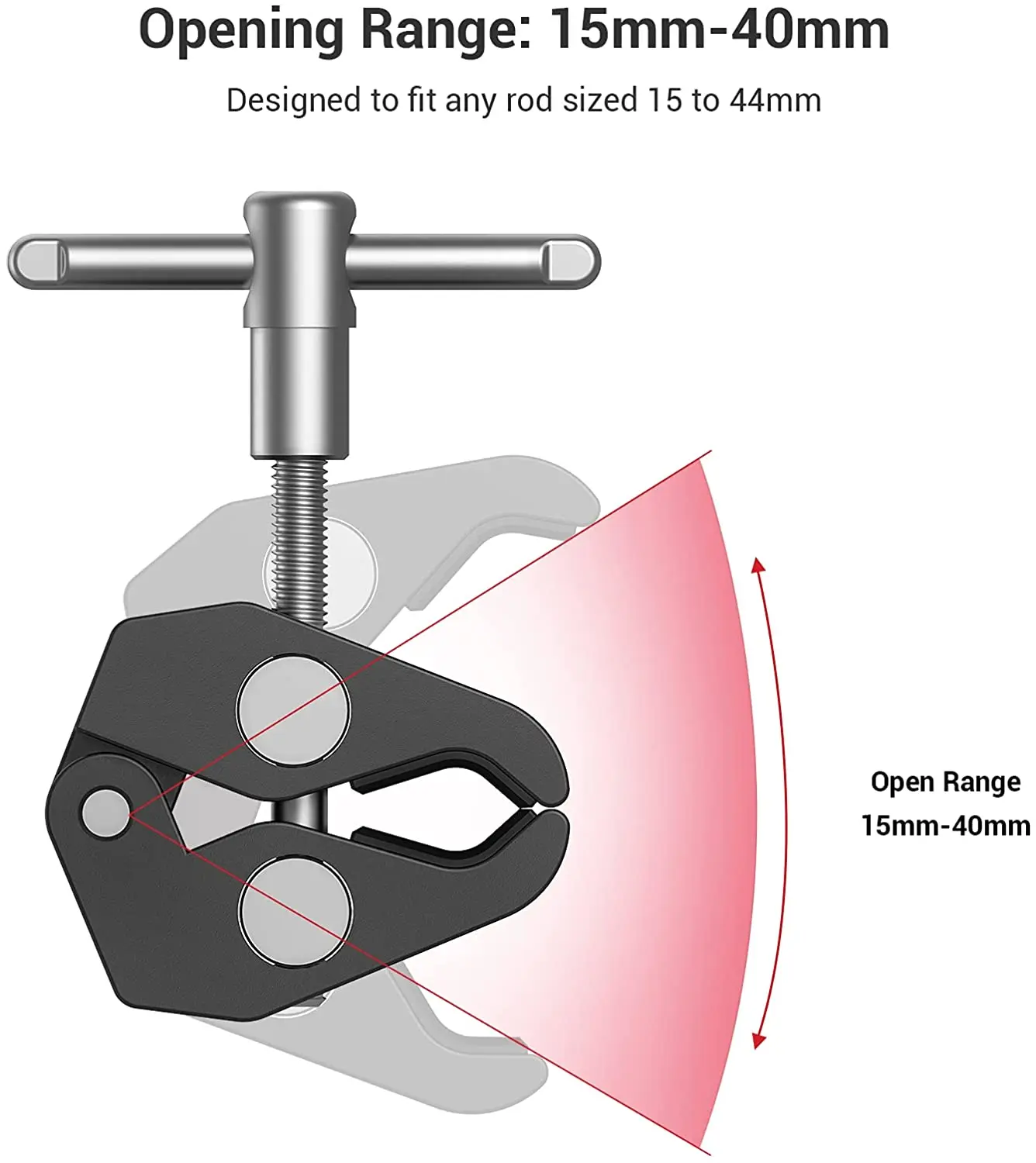 Morsetto SmallRig con filettatura da 1/4 \