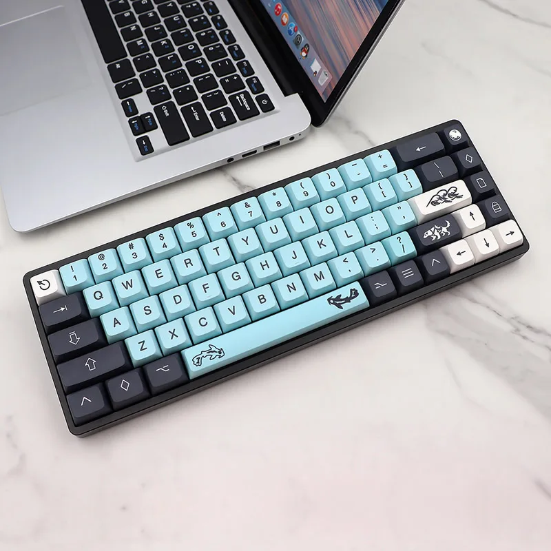 132 Keys GMK Mizu Keycaps XDA Profile PBT Dye Sublimation Mechanical Keyboard Keycap For MX Switch 61/64/68/84/87/980/104