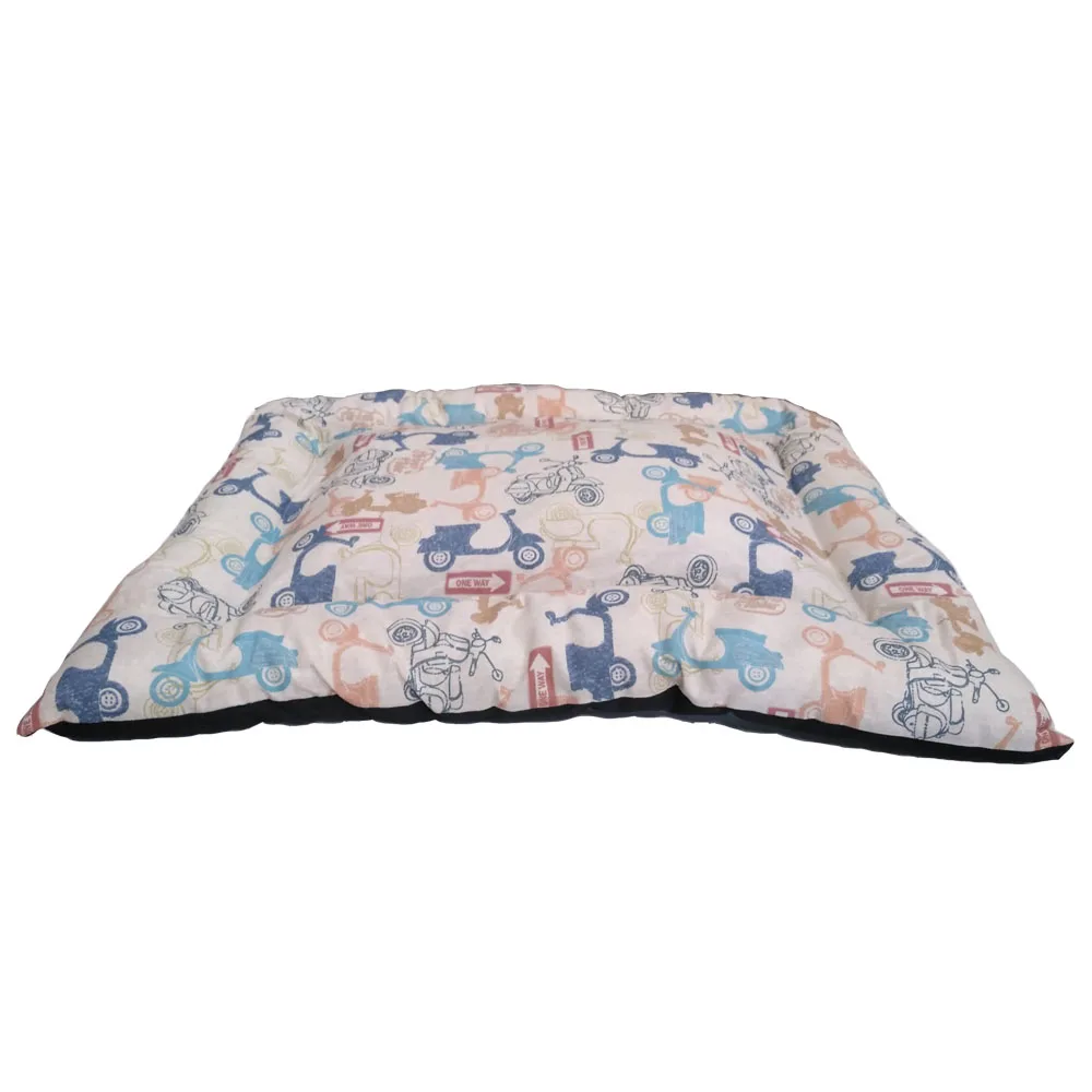 Triana loneta mattress | Dog bed with vespita print | Pet mat