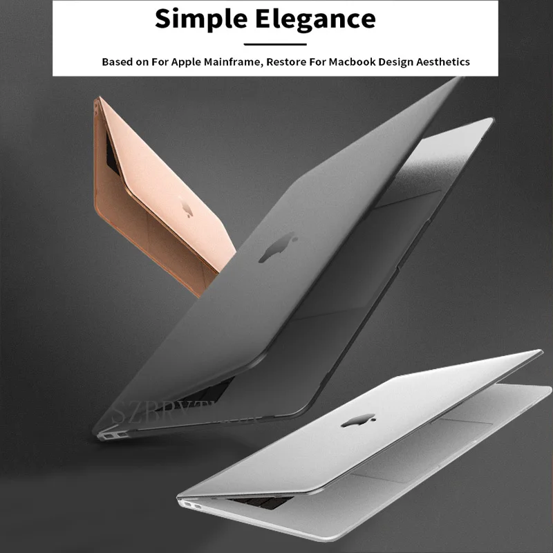 

Business Laptop Frosted Case For Macbook 2020 Air 13 A2179 A2337 M1 Chip Pro 13 A2289 A2338 New Touch Bar macbook Pro 16 A2141