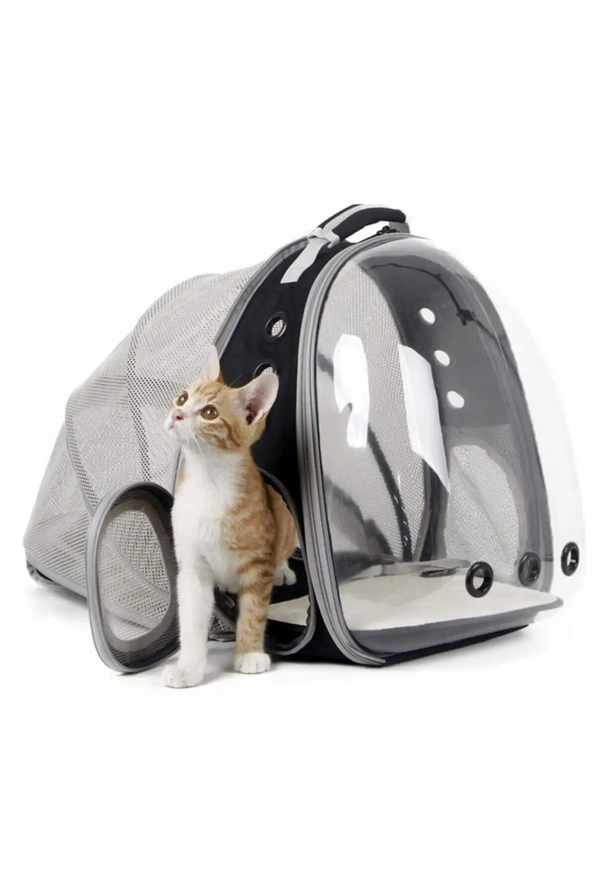 

Color Seçenekli Transparent Astronaut Cat Dog Carry Backpack 45x36x25 Cm Max 8 Kg Weight