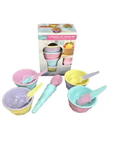 9 Pieces Ice Cream Set