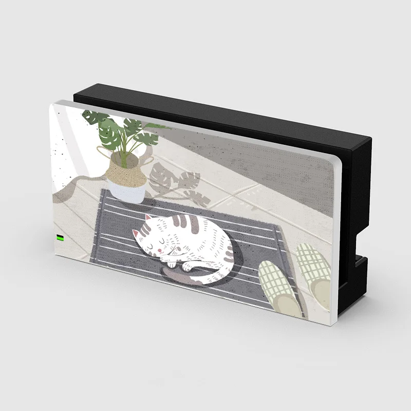 Nintendo Switch用のパーソナライズされた保護ケース,日本のマンガ,素敵な装飾,ステッカー付き