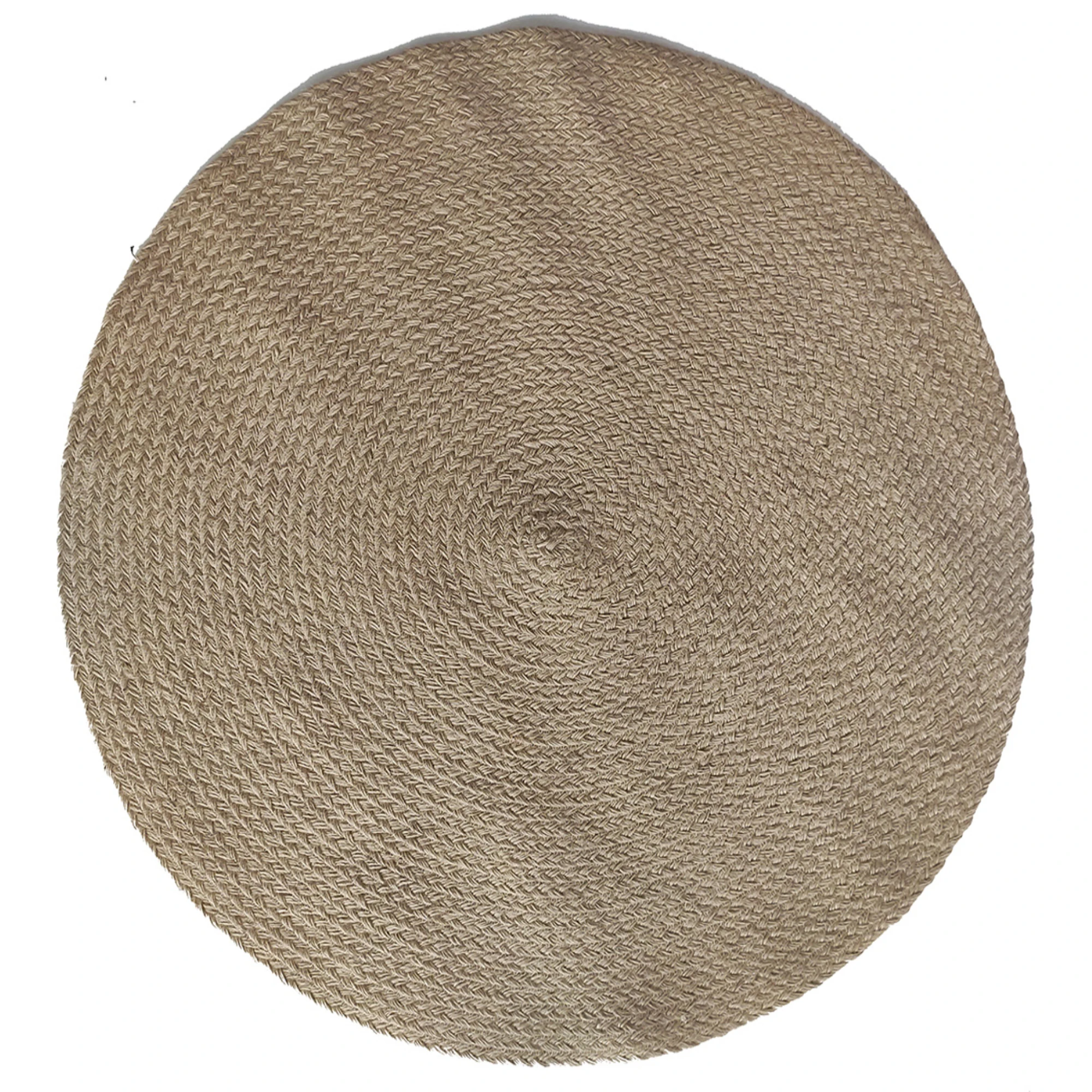 

Else Migrant Turkish Handmade Flatweave Natural Jute Carpet Round Floor Mat Living Room Bedroom Area Sisal Area Rug Door Mat 06