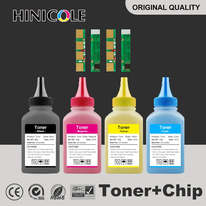 HINICOLE CLT-K406S CLT-406 CLT 406 for Samsung CLP-360 CLP-362 CLP-364 CLP-365 SL-C410W SL-C460W chip refill toner powder