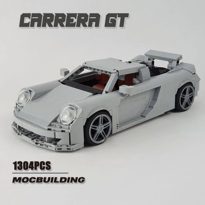 

MOC Series Carrera GT Super Car Model Kits Building Blocks Bricks Educational Toy Kid Birthday Gift