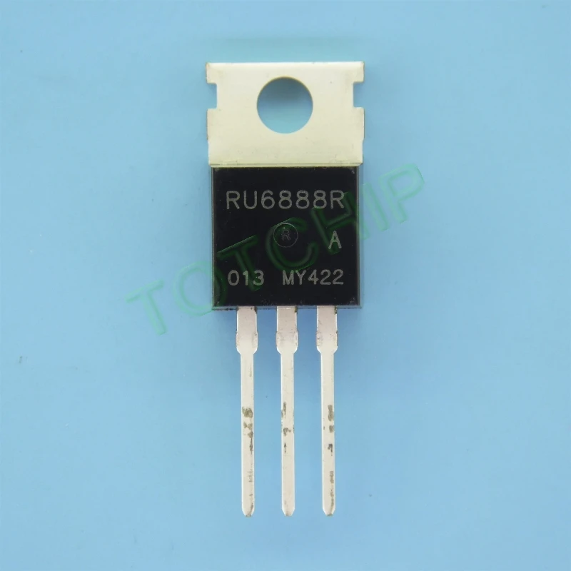 4pcs RU6888R TO220 MOSFET N-Channel 68V 88A