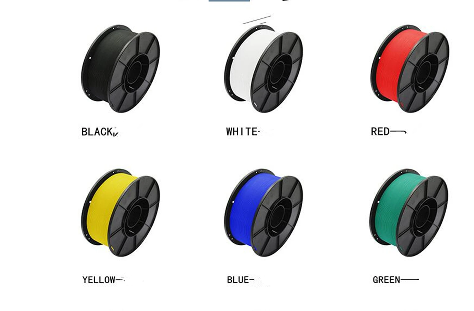 Filamento de impresora 3D PLA 1,75mm 1kg impresión 3D FDM múltiple Color alta calidad