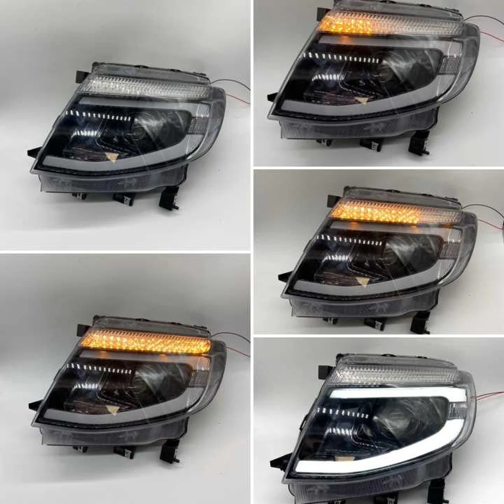 

For Ford Ranger T6 2012-2015 LED Headlight Car Light Assembly DRL Daytime Running Lights Head Lamp High Quality Fully Compatible